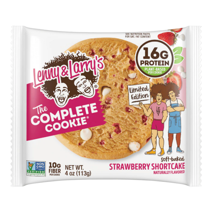 Lenny & Larry's Strawberry Shortcake High Protein Cookie