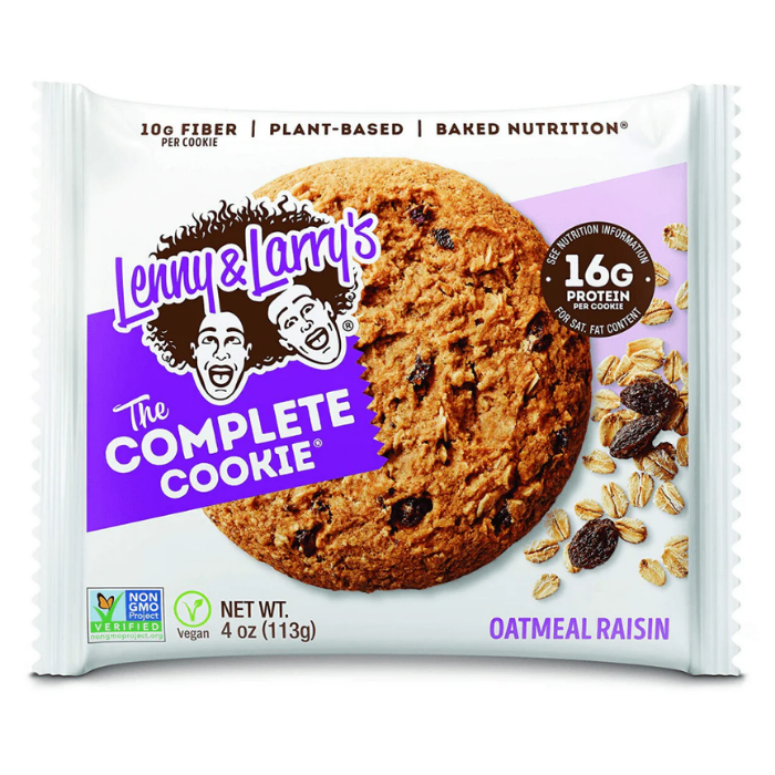Lenny & Larry's Oatmeal Raisin High Protein Cookie