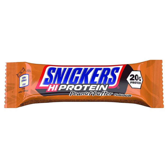 Snickers Peanut Butter Low Sugar High Protein Bar