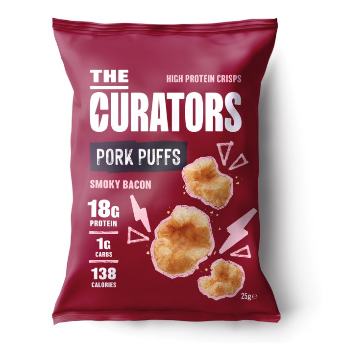 The Curators Smoky Bacon Pork Puffs