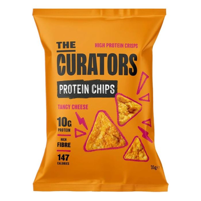 The Curators Tangy Cheese Protein Chips