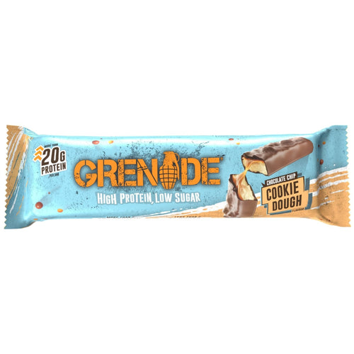 Grenade Carb Killa Chocolate Chip Cookie Dough High Protein Low Sugar Bar 60g