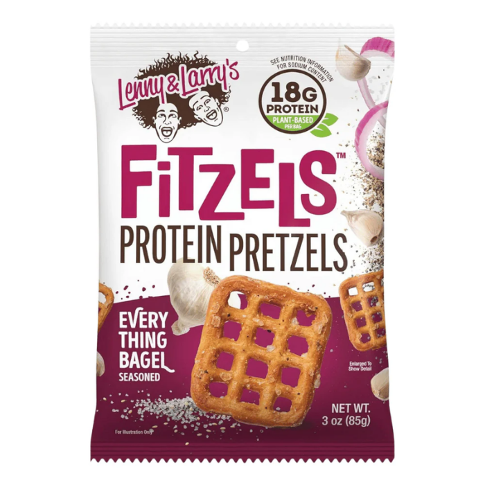 Lenny & Larry's Everything Bagel Protein Pretzels