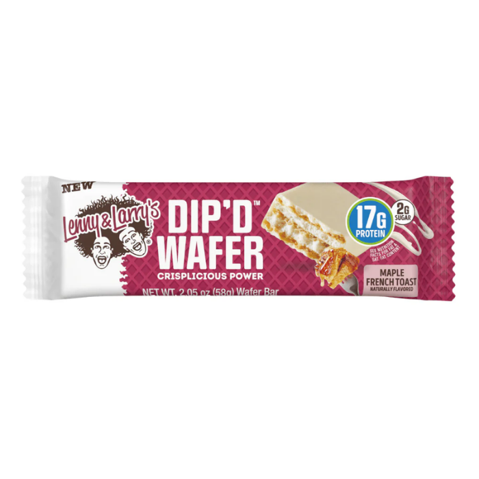 Lenny & Larry's Maple French Toast Dip'd Wafer