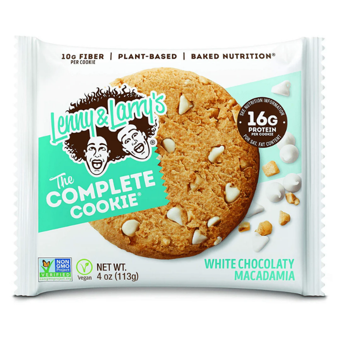 Lenny & Larry's White Chocolaty Macadamia High Protein Cookie