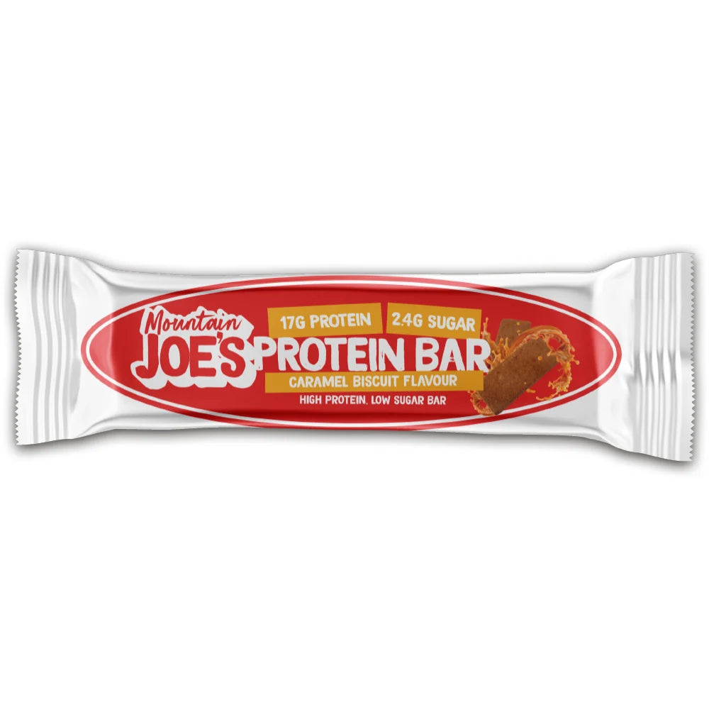 Mountain Joe's Caramel Biscuit Protein Bar 55g