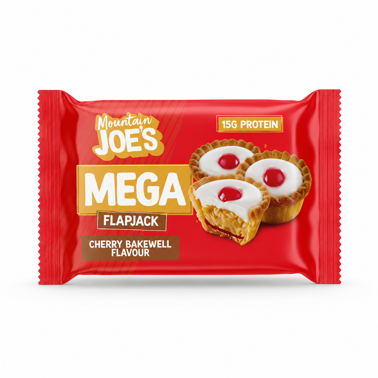 Mountain Joe's Cherry Bakewell Mega Flapjack 100g