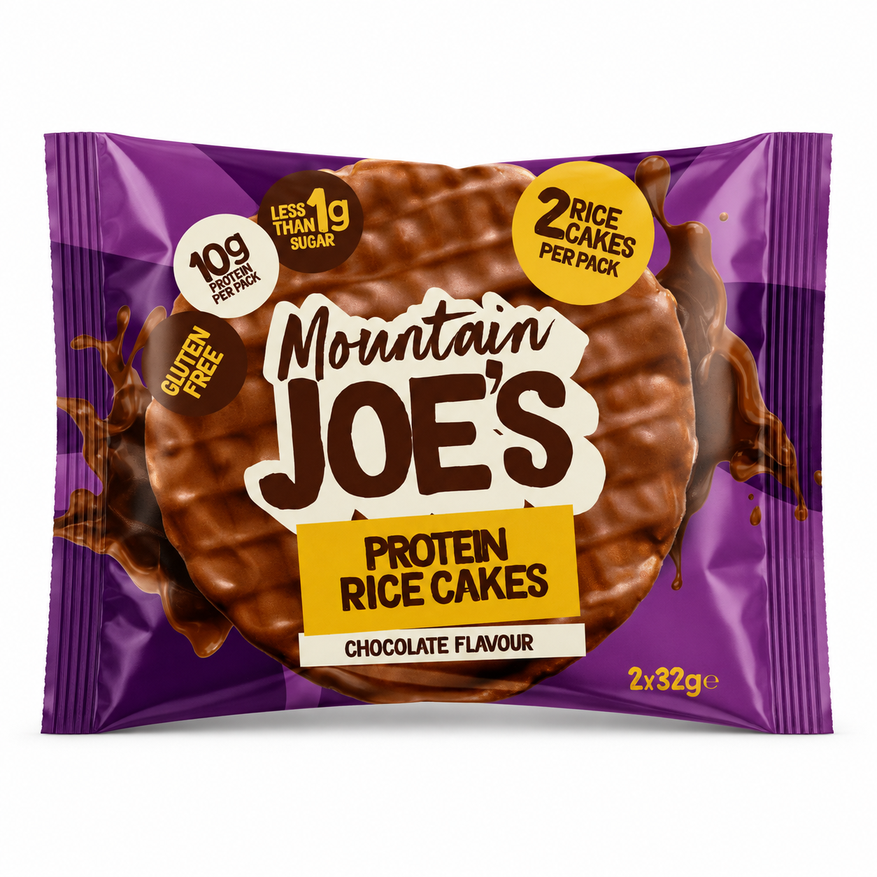 Mountain Joe's Chocolate Protein Rice Cakes 2 x 32g