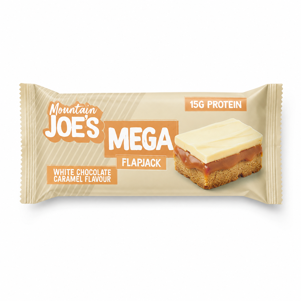 Mountain Joe's White Chocolate Caramel Mega Flapjack 100g