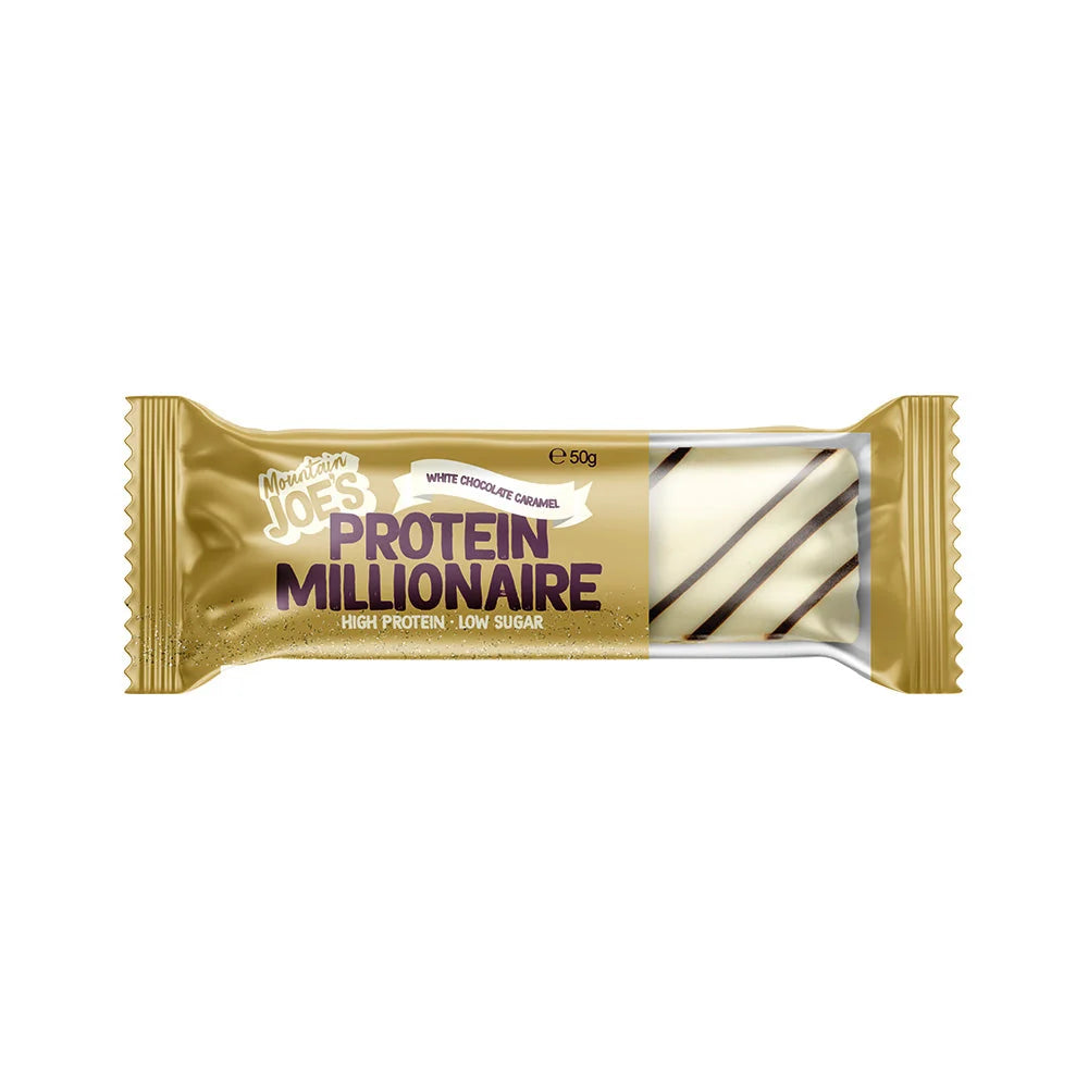 Mountain Joe's White Chocolate Caramel Protein Millionaire 50g