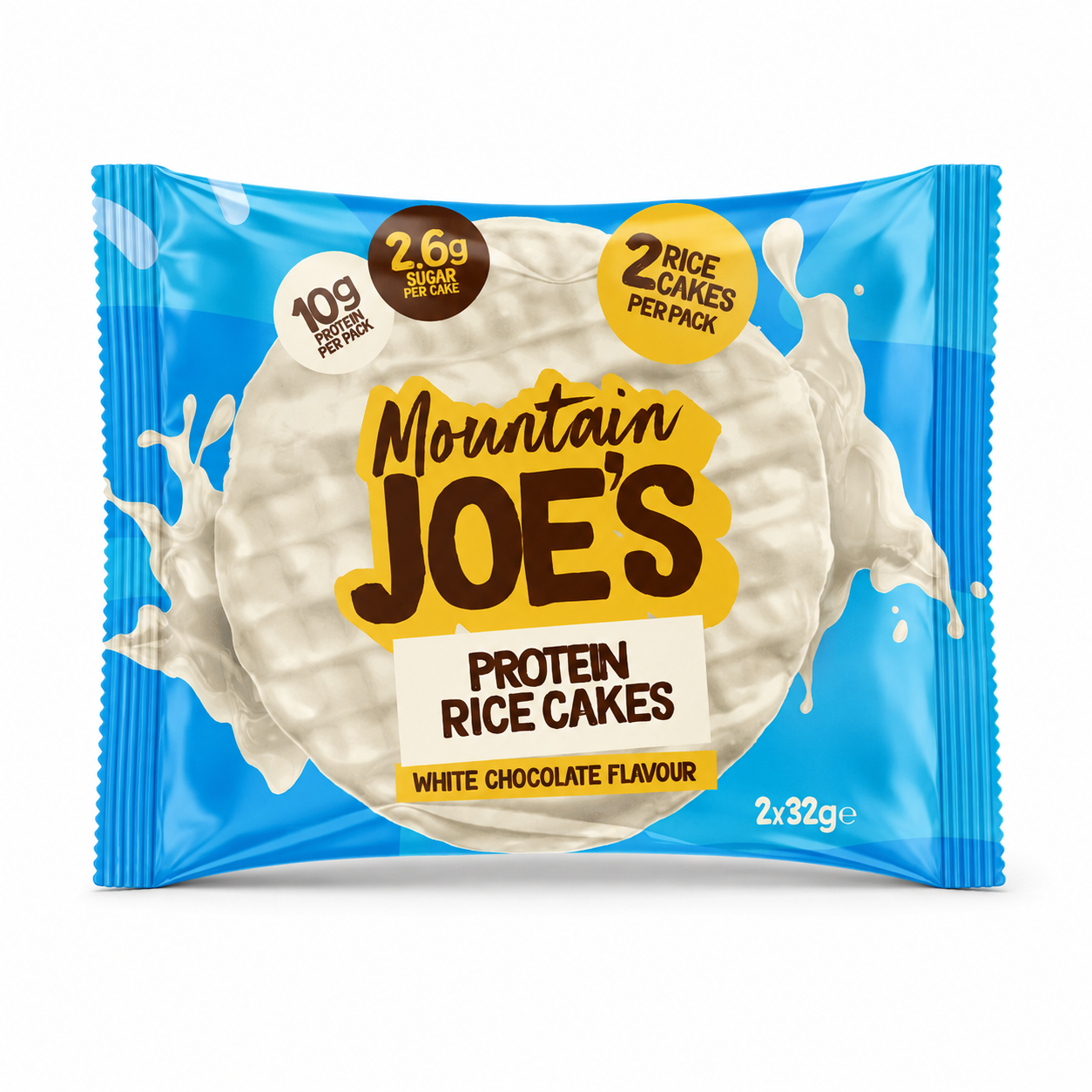 Mountain Joe's White Chocolate Protein Rice Cakes 2 x 32g